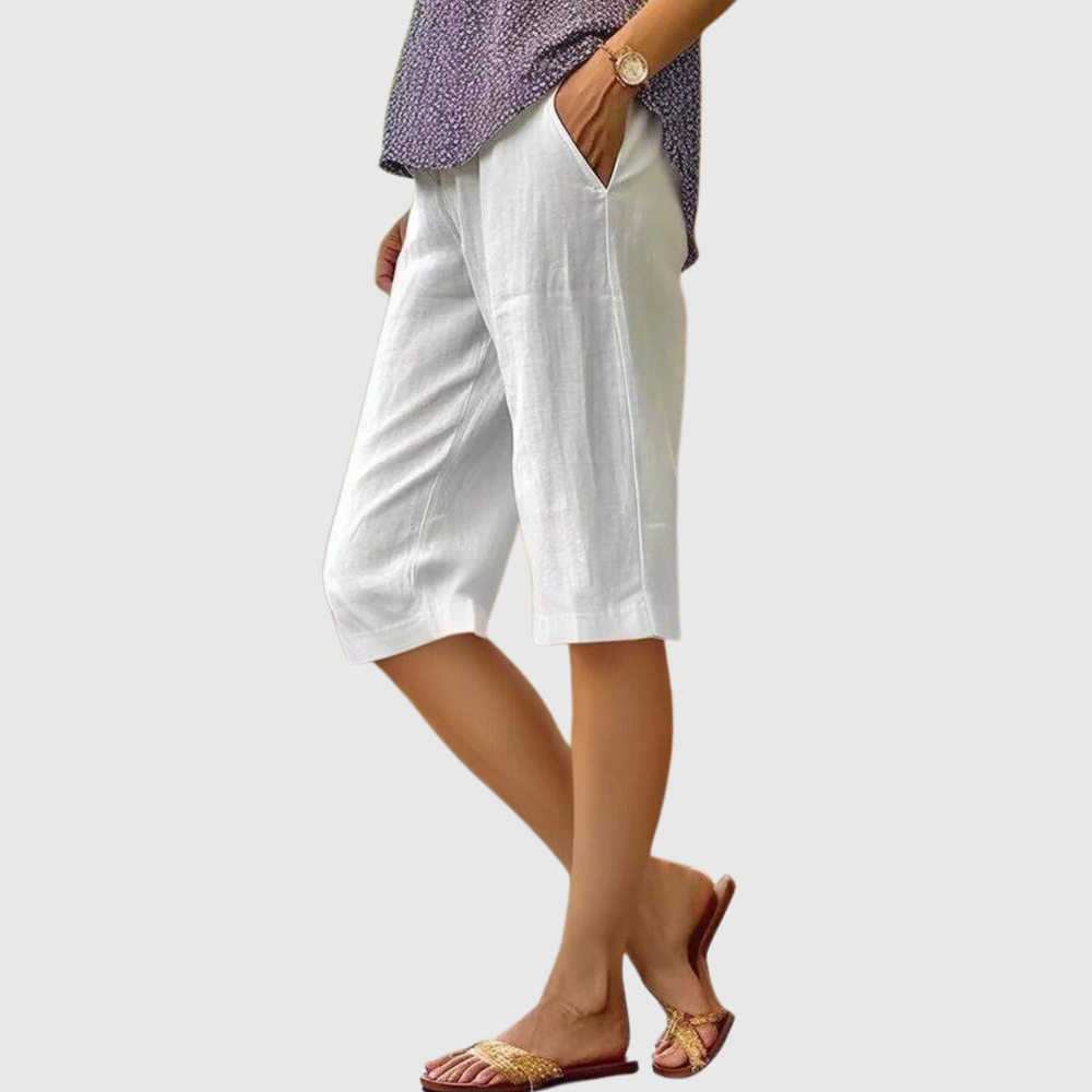 VELOURA | Pantalones cortos de verano ligeros Dora