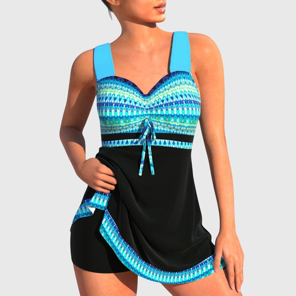 VELOURA | Tankini Tendencia Elegante Océano