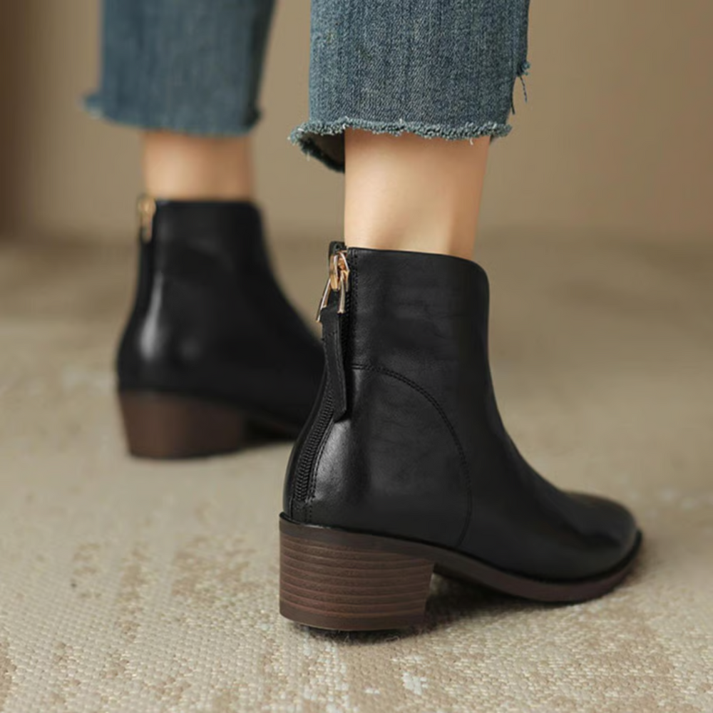 VELOURA | Botines Elegantes de Cuero