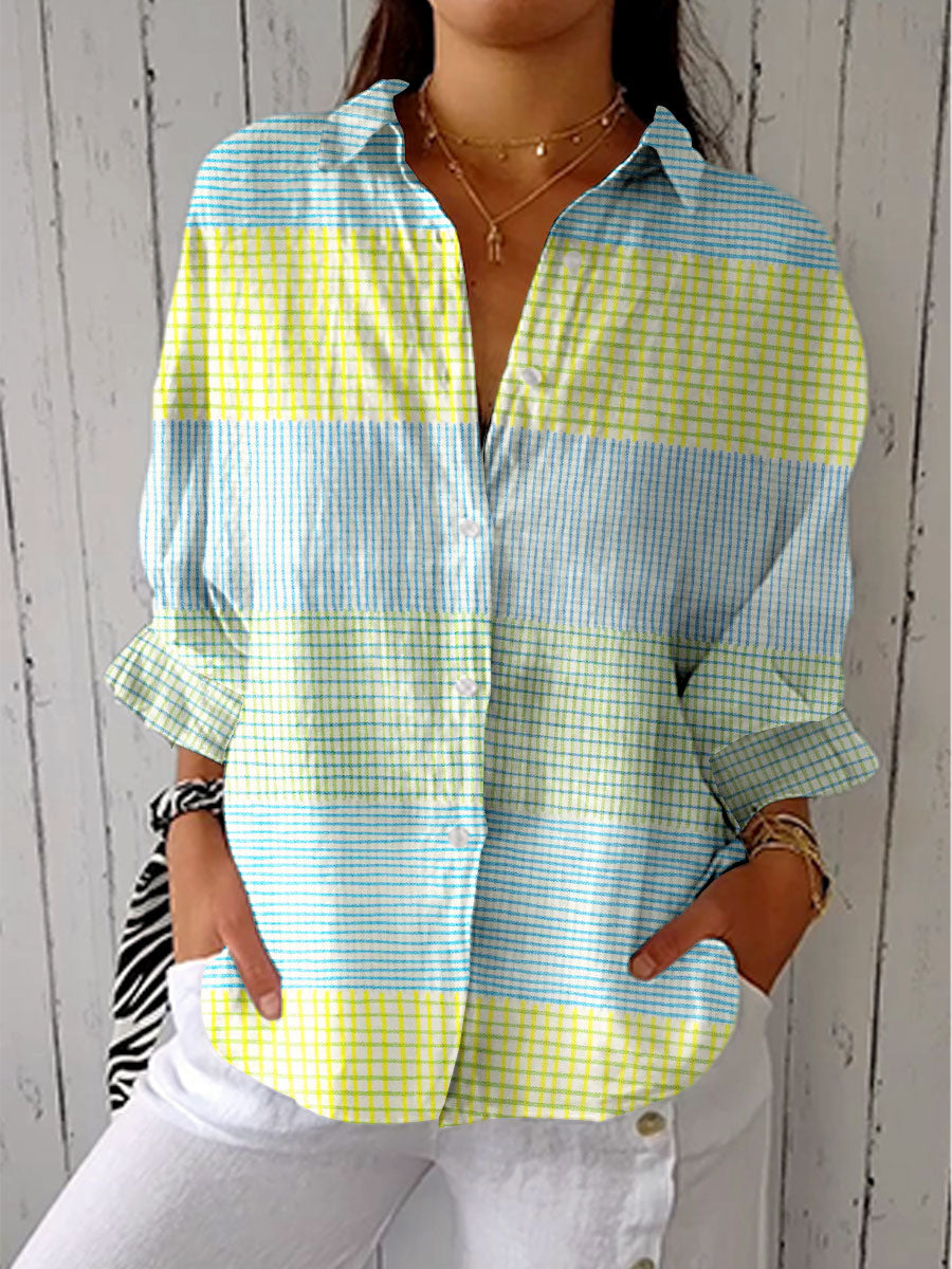 VELOURA | Blusa Elegante Impresa Florence