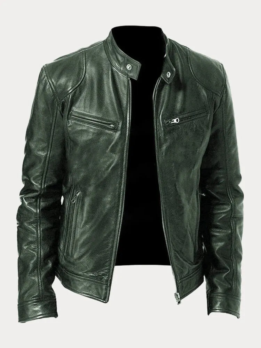 VELOURA | CHAQUETA DESENFADADA DE CUERO
