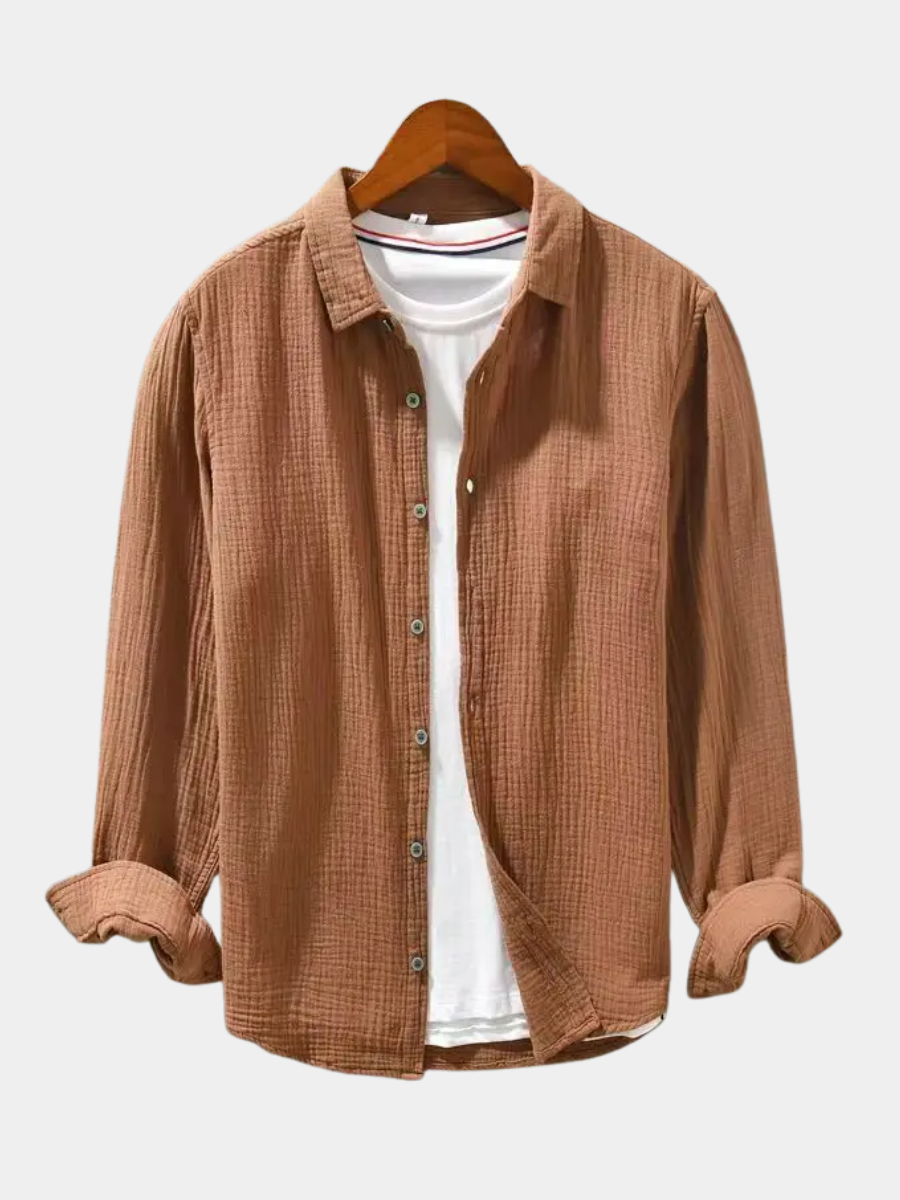 VELOURA | CAMISA ELEGANTE DE ALGODÓN SUAVE COMO SEDA