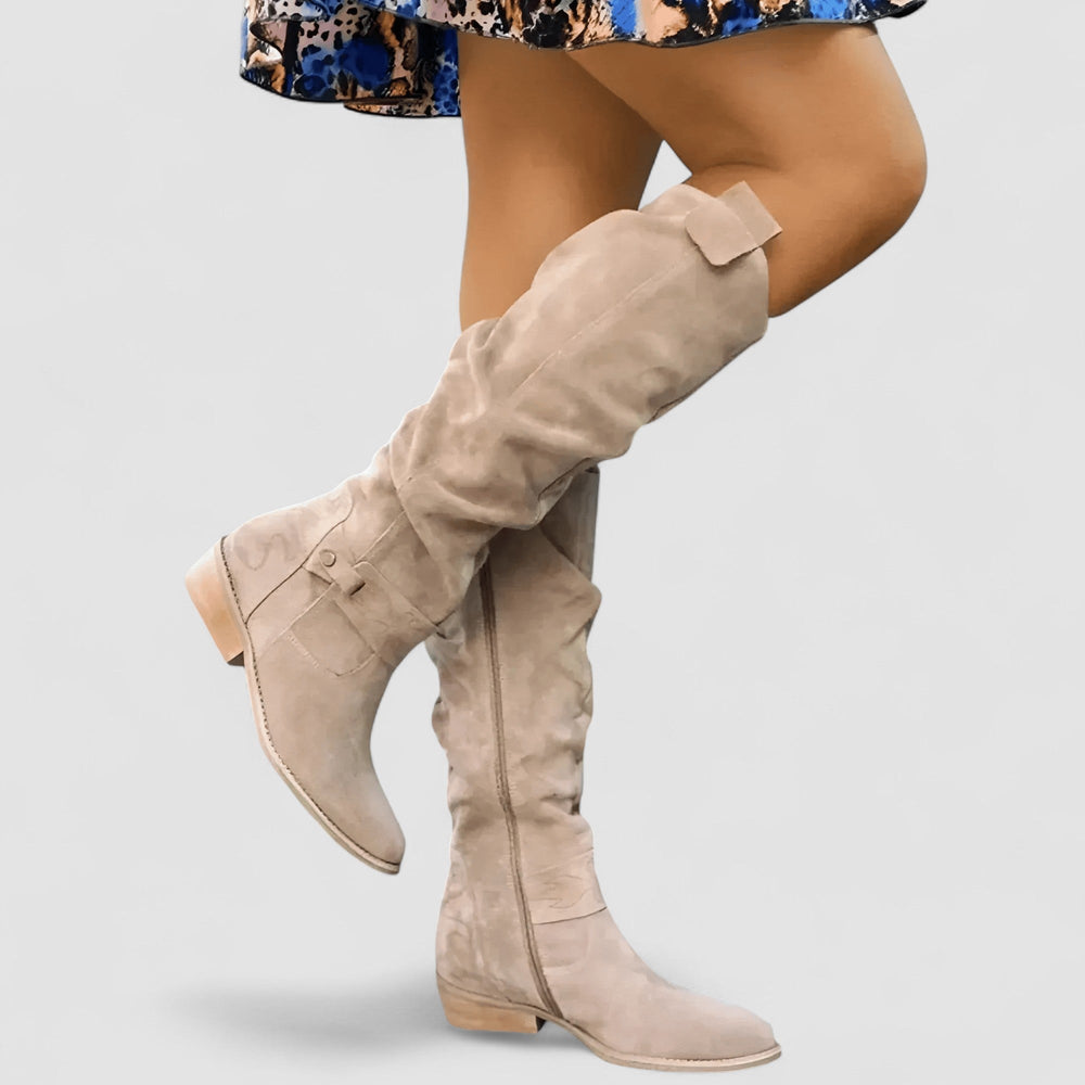 VELOURA | Botas Western Ortopédicas Nora