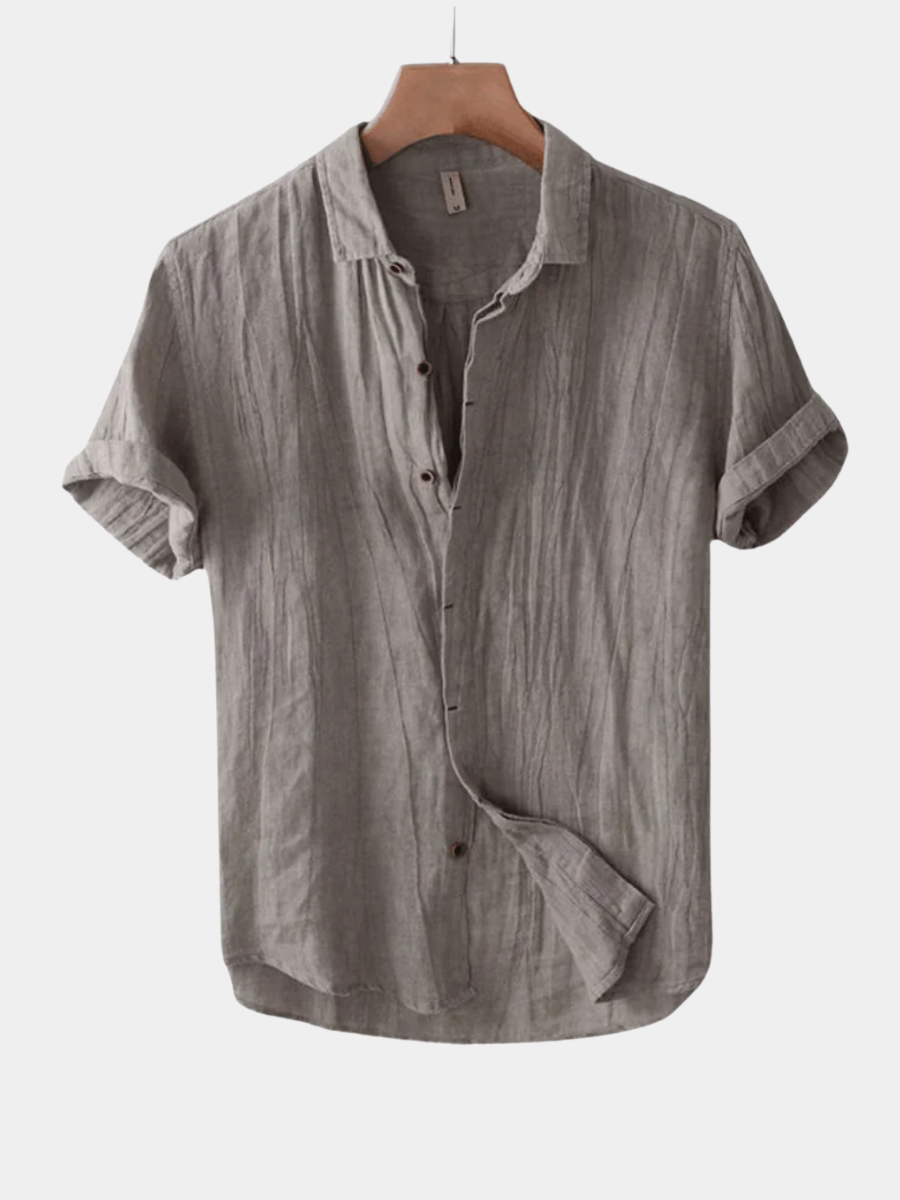 VELOURA | CAMISA DE VERANO DE LINO DE LUJO