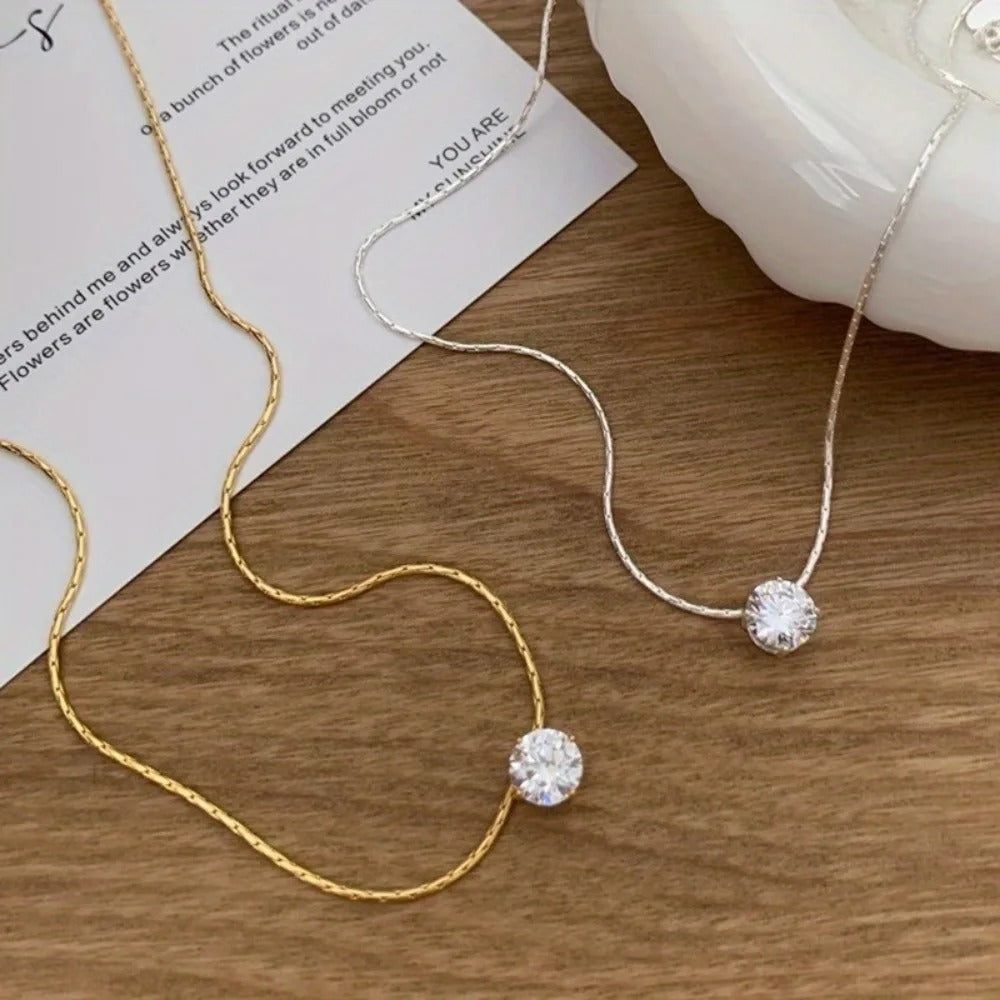 VELOURA | COLLAR DE PIEDRAS DE MOISSANITA