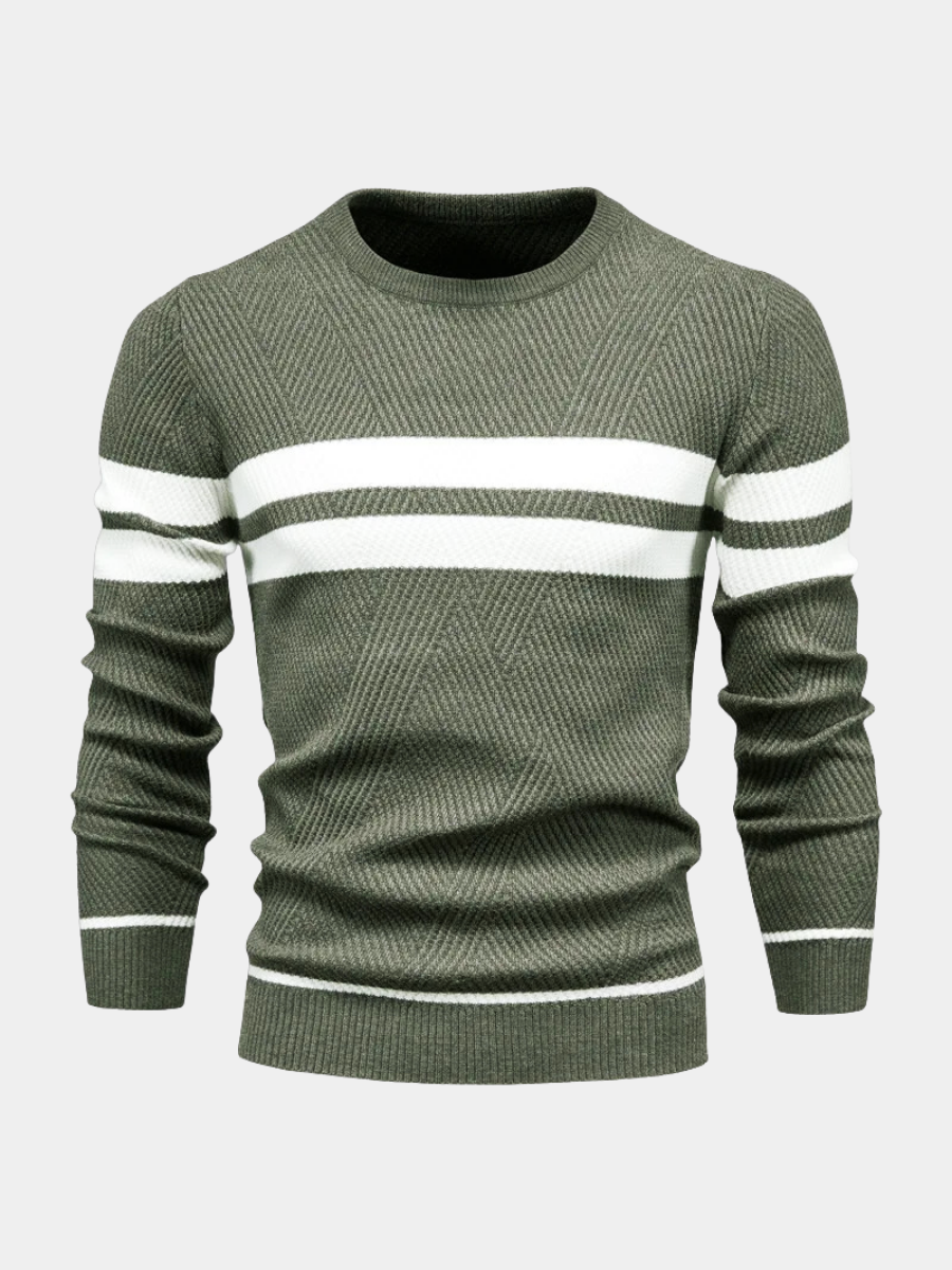VELOURA | SUÉTER RAYADO PARA HOMBRE