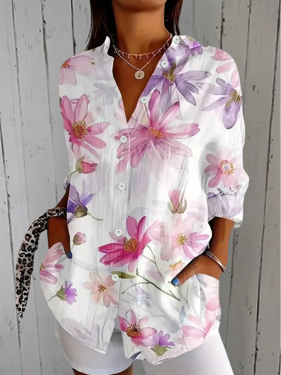 VELOURA | Blusa Refinada con Volantes Pauline