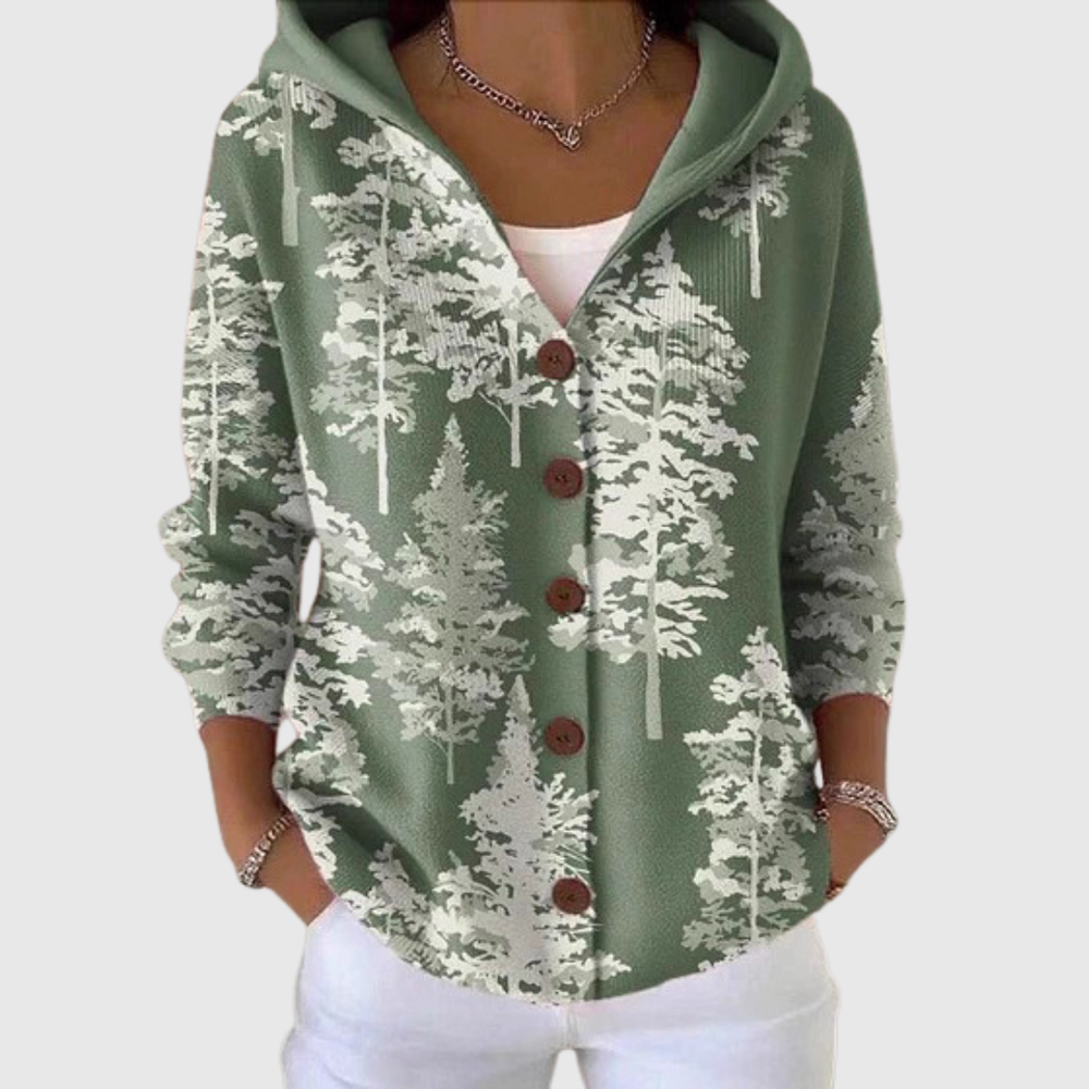 Bianca | Chaqueta de punto con capucha