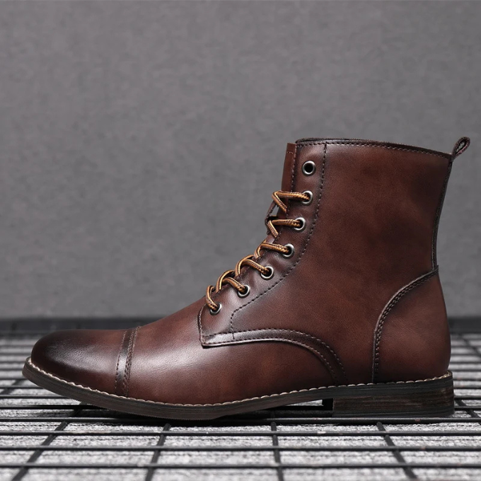 VELOURA | BOTAS DE CIUDAD MARRONES PARA HOMBRE