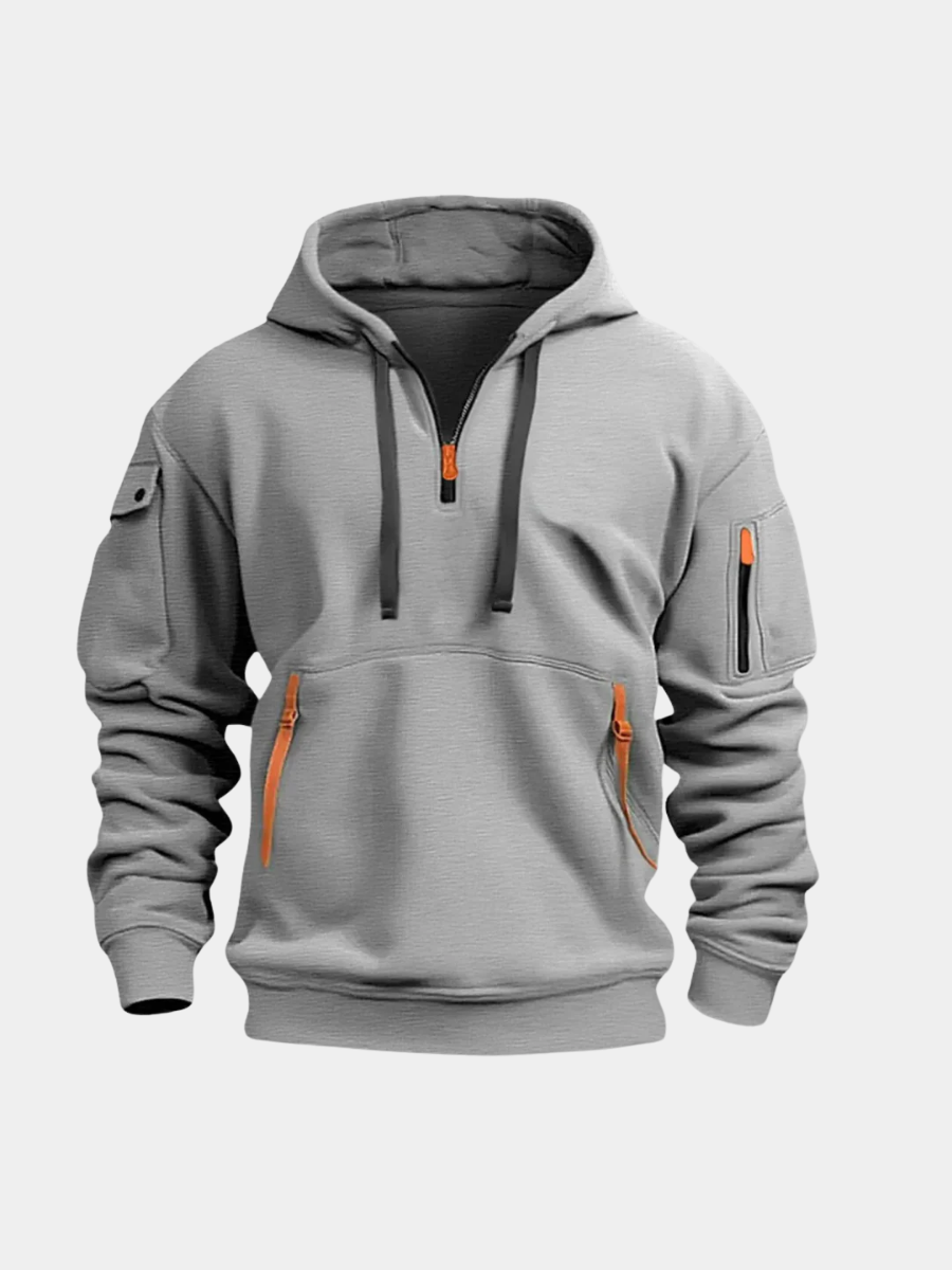 VELOURA | SUDADERA CON CAPUCHA HOMBRE SUAVE