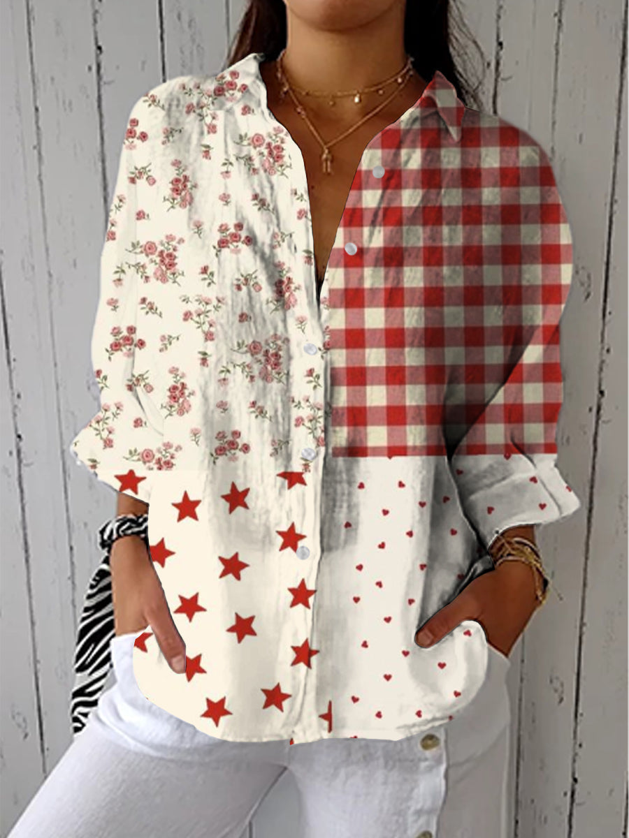 VELOURA | Blusa Romántica Floral Joséphine
