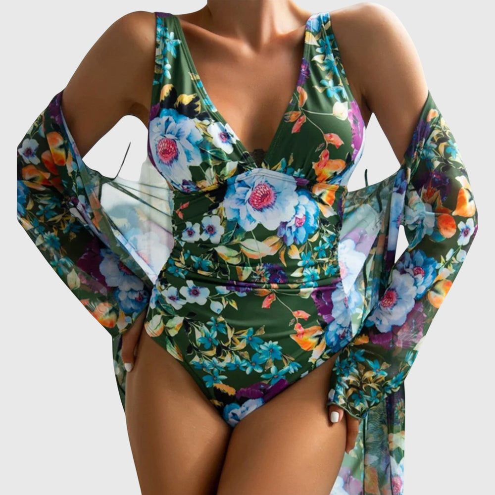 VELOURA | Traje de Baño Chic Estival Marino