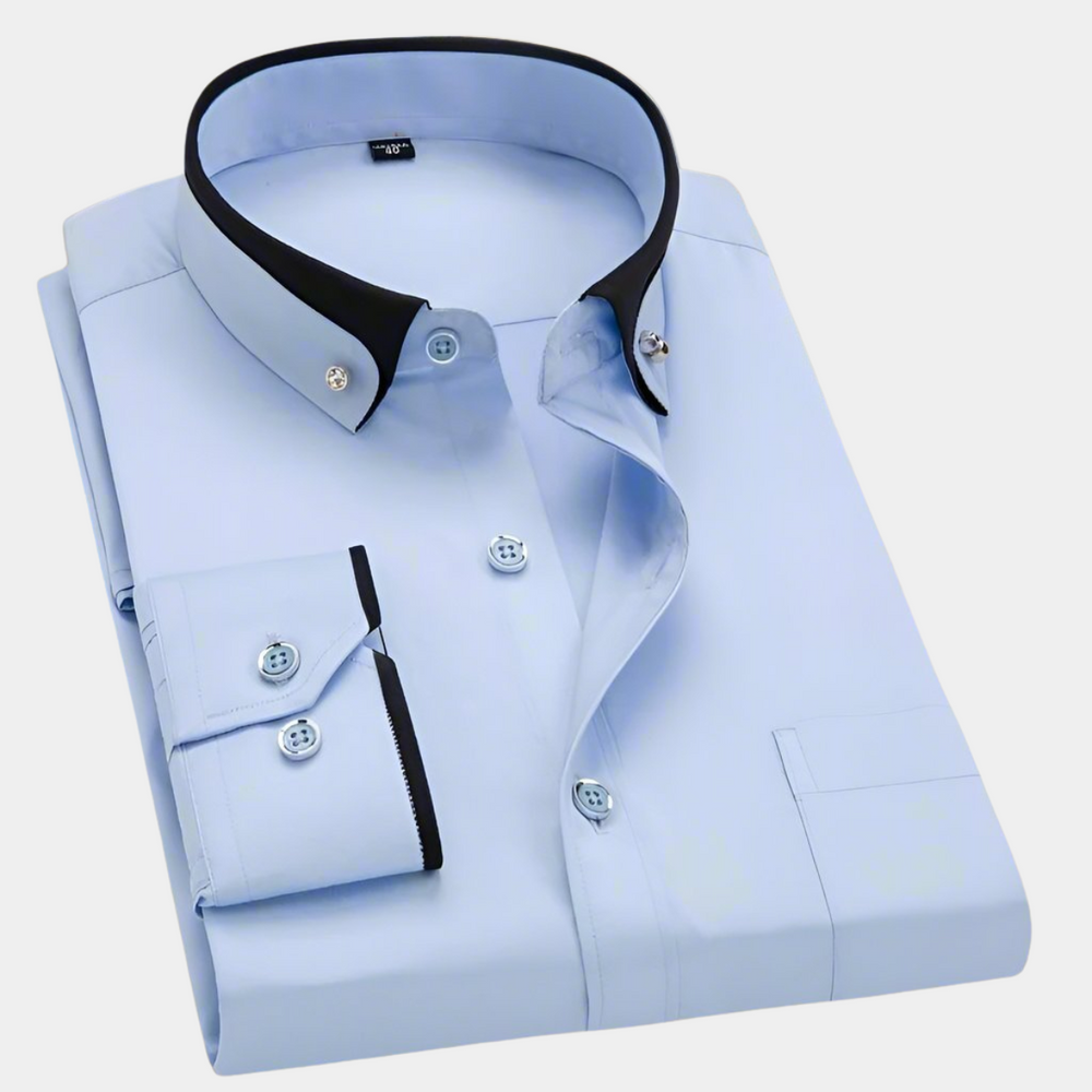 VELOURA | CAMISA CLÁSICA PARA HOMBRE DE MANGAS LARGAS