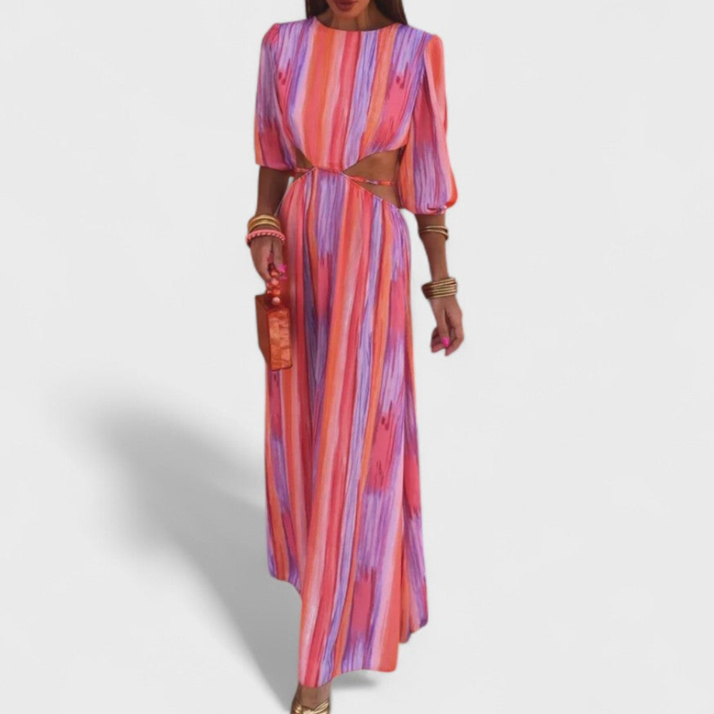 VELOURA | Vestido Maxi Éclat Riviera