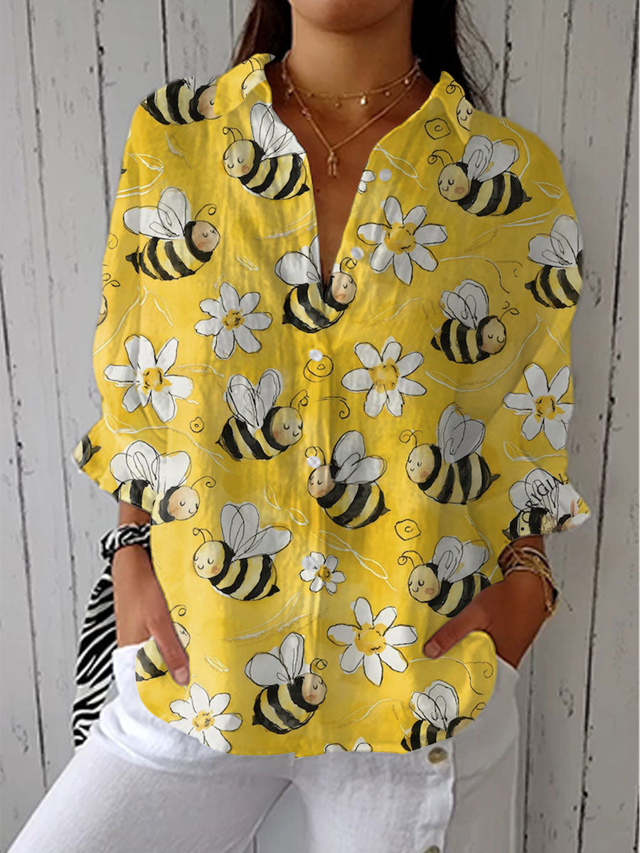 VELOURA | Blusa Fluida Primaveral Laetitia