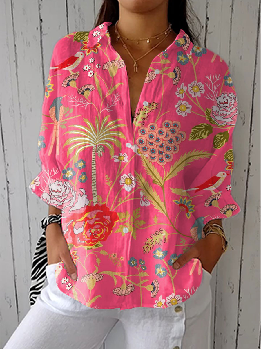 VELOURA | Blusa Chic Botonada Michèle
