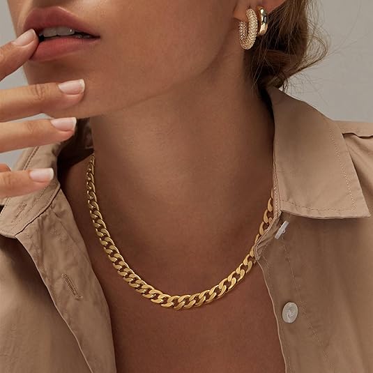 VELOURA | COLLAR CUBANO GRUESO