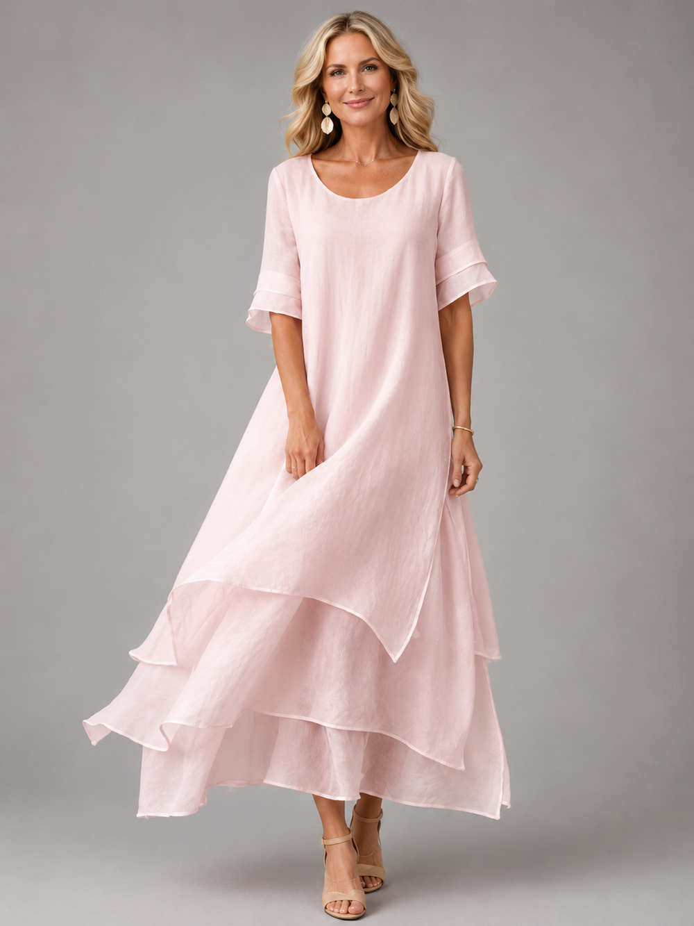 Liora™ | Vestido Maxi de Gracia Fluida