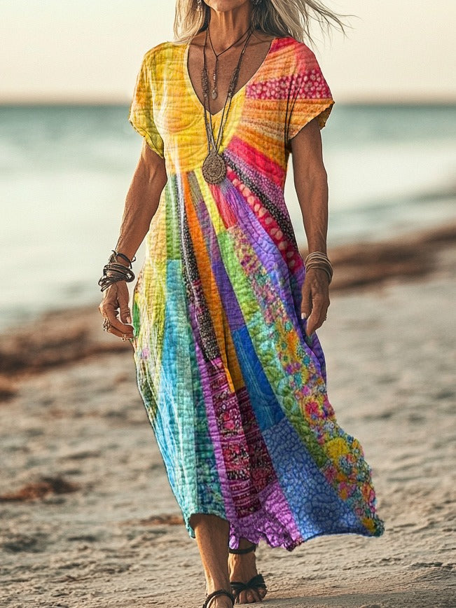 VELOURA | Vestido de Confort Diario Léa