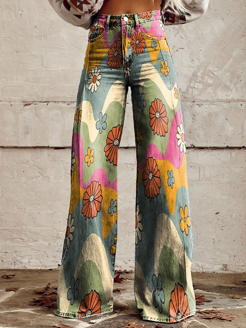 VELOURA | Jean Grande Floral Bohemio
