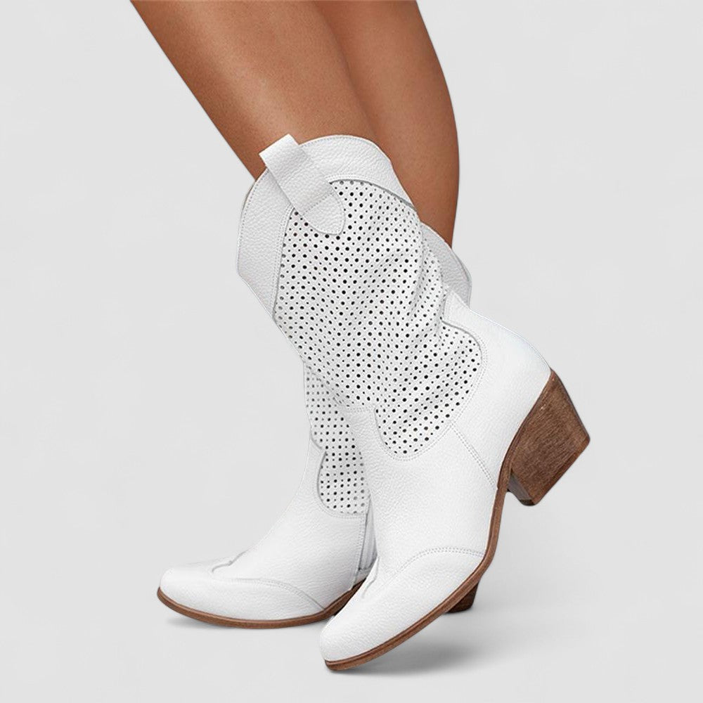 VELOURA | Botas Western Ortopédicas Rachel