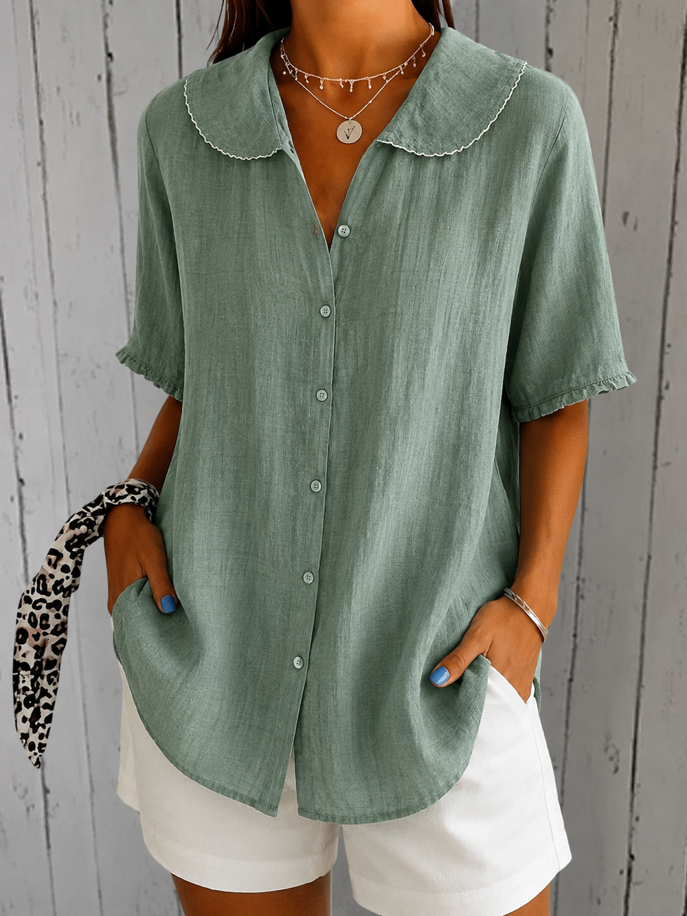 VELOURA | Blusa Artística Impresa Charlotte