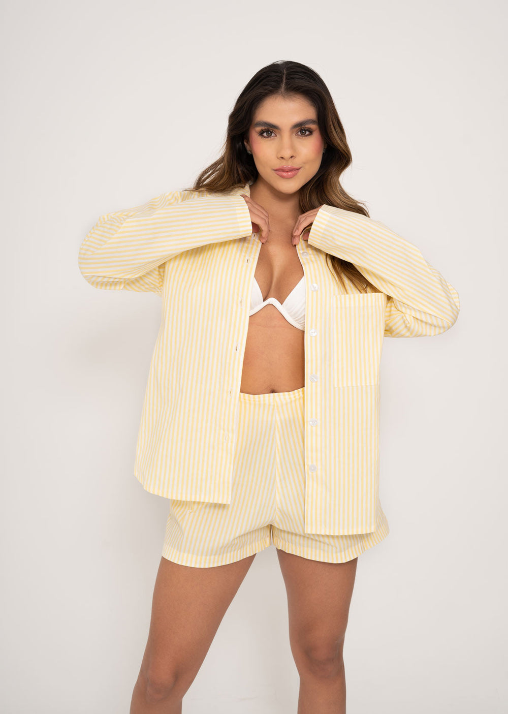 VELOURA | CONJUNTO RAYADO DE VERANO CON ENCANTO FRANCÉS