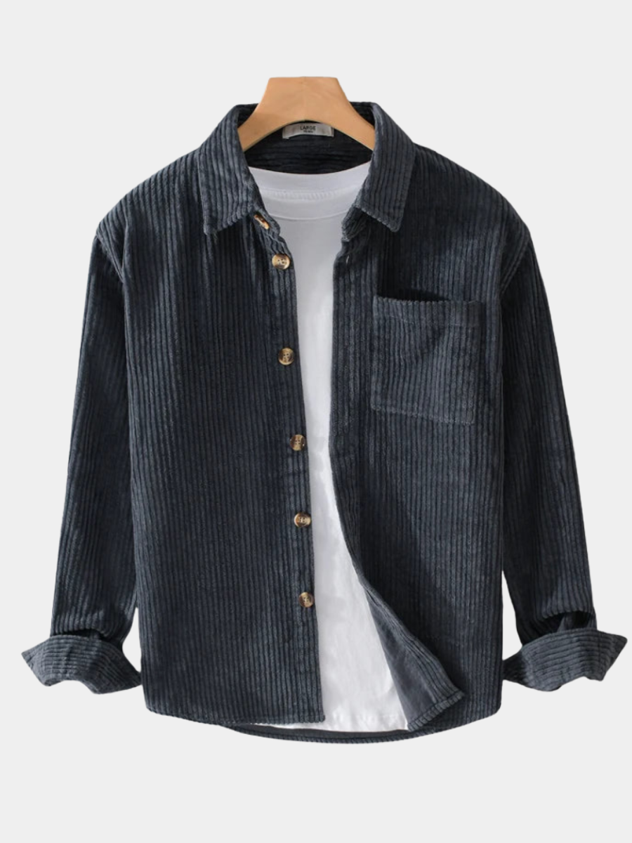 VELOURA | CAMISA DE VELUR CORDUROY PARA HOMBRE