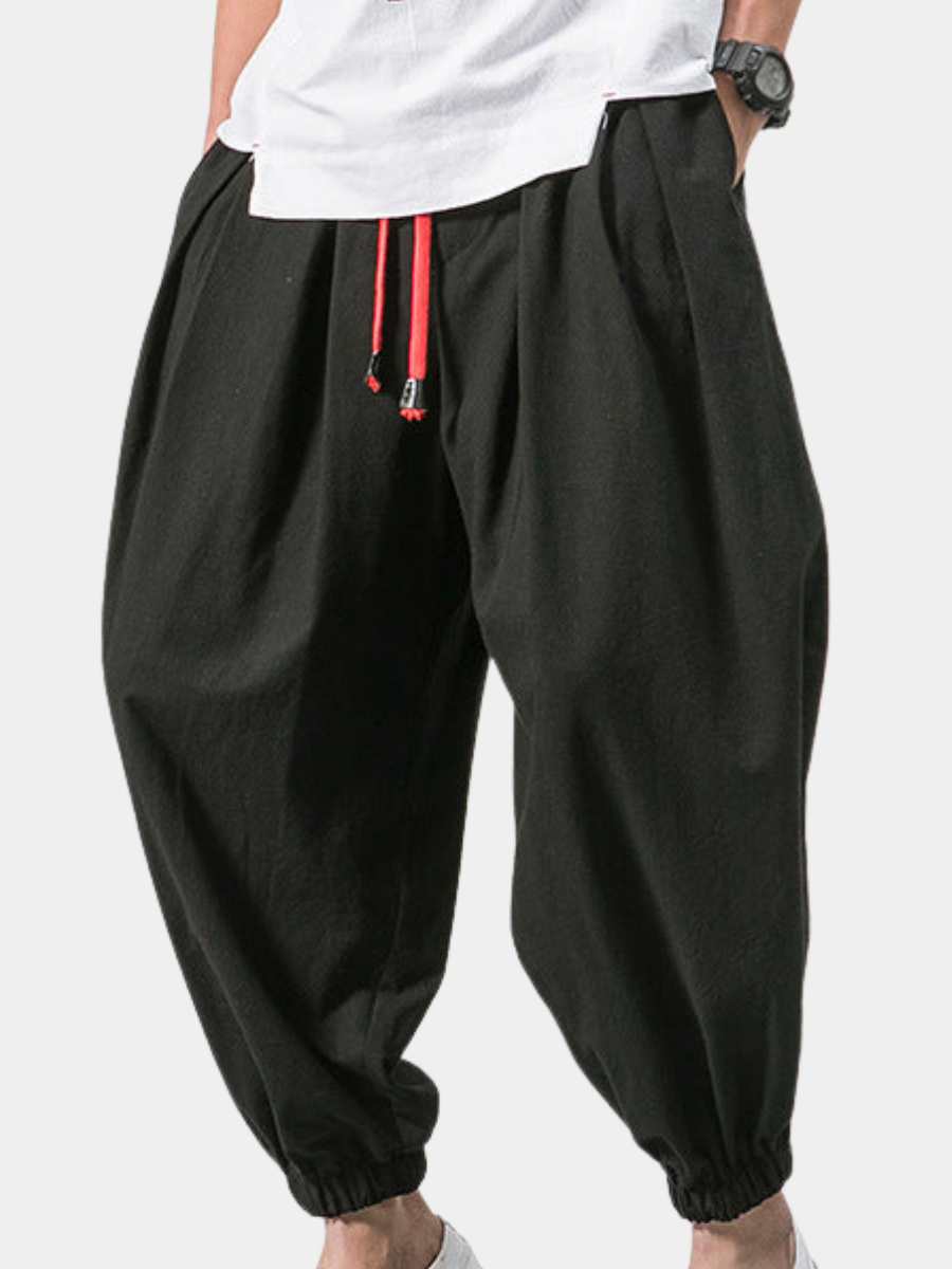 VELOURA | PANTALONES OVERSIZE EN ALGODÓN