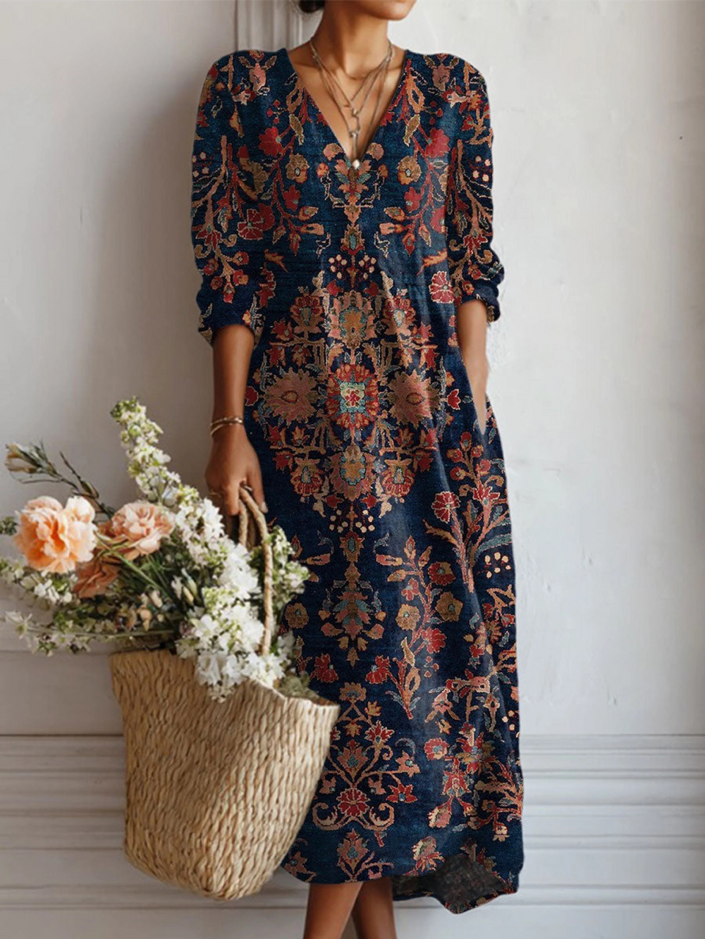 VELOURA | Vestido Confort Diario Alessia