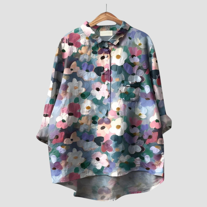 VELOURA | Blusas Elegantes con Flores Lucie (1+1 REGALADO)