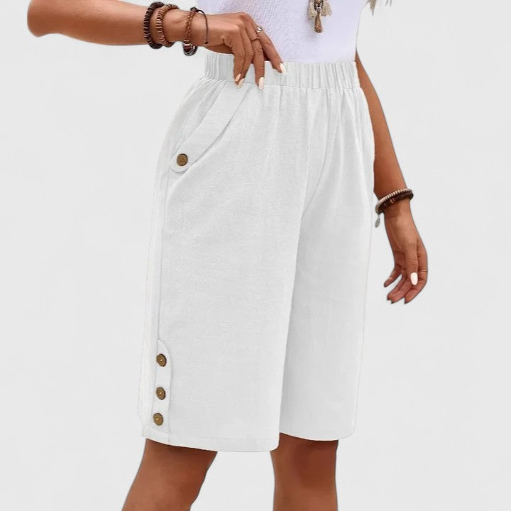 VELOURA | Pantalones Cortos Confortables Desiree