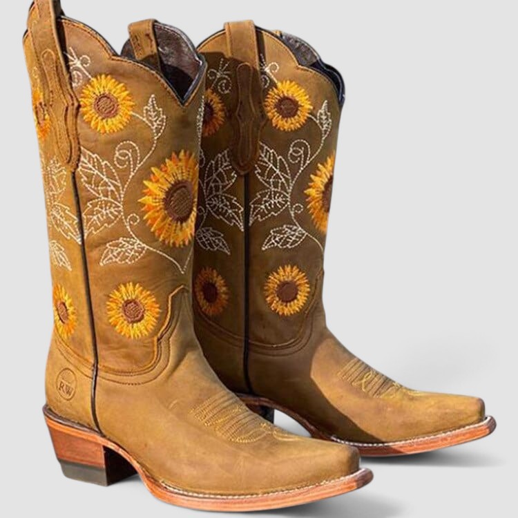VELOURA | Botas Western Ortopédicas Daisy