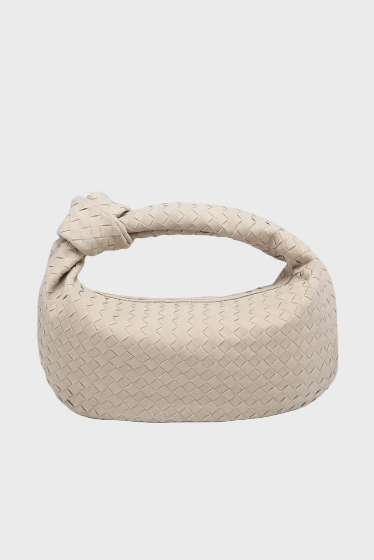 Lila | Bolso Mediano Woven con Detalle de Nudo