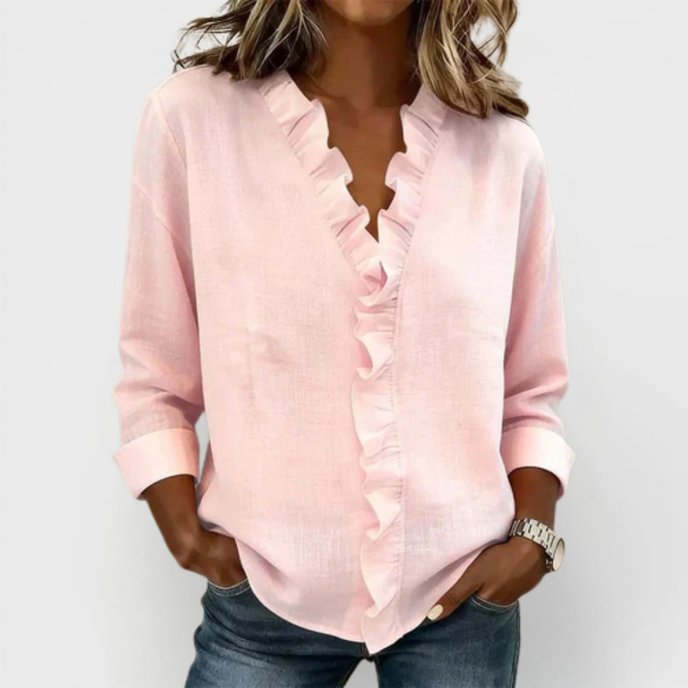 VELOURA | Blusa con Volantes Susan