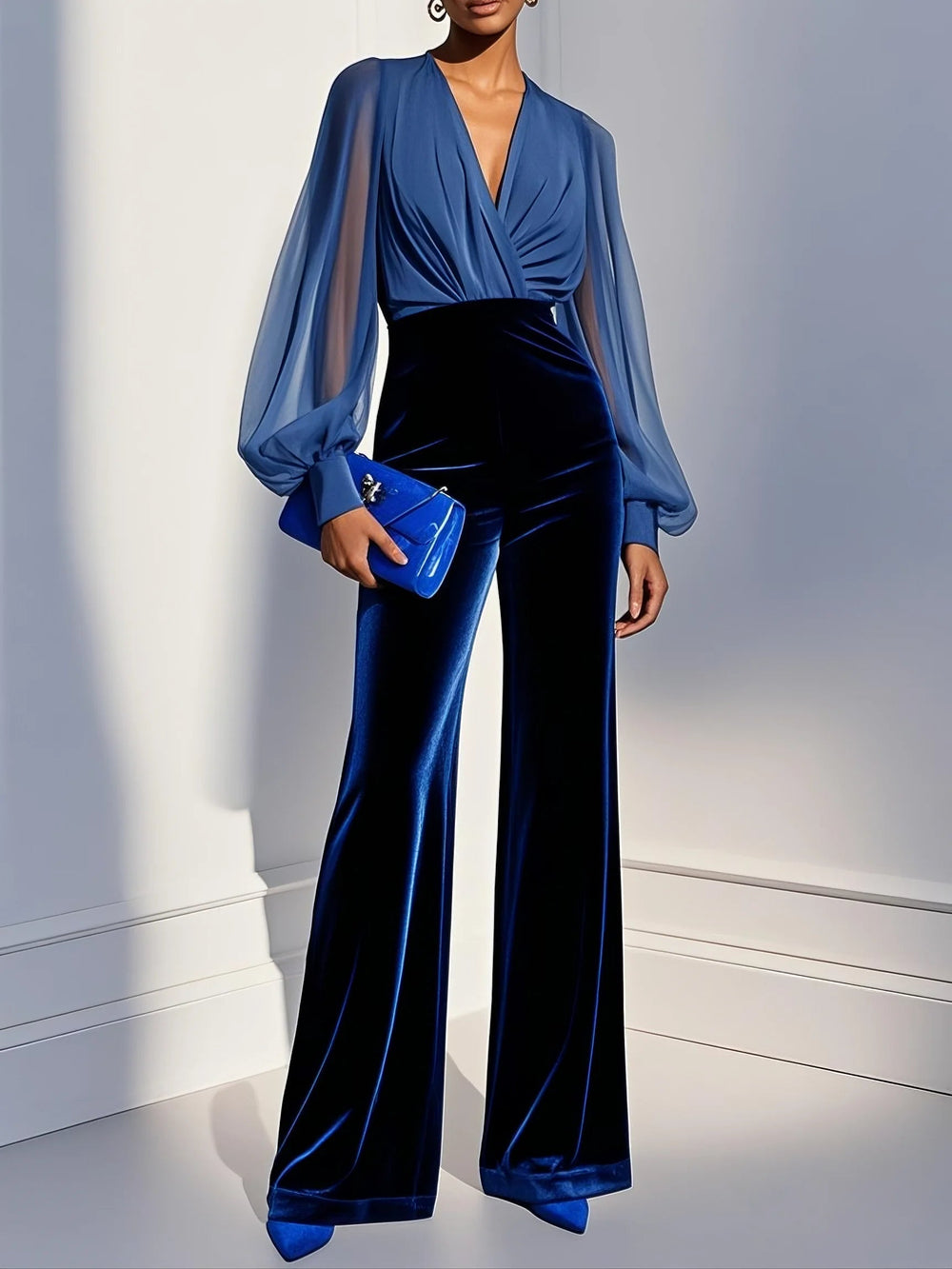 VELOURA | Conjunto Elegante de Terciopelo Camille