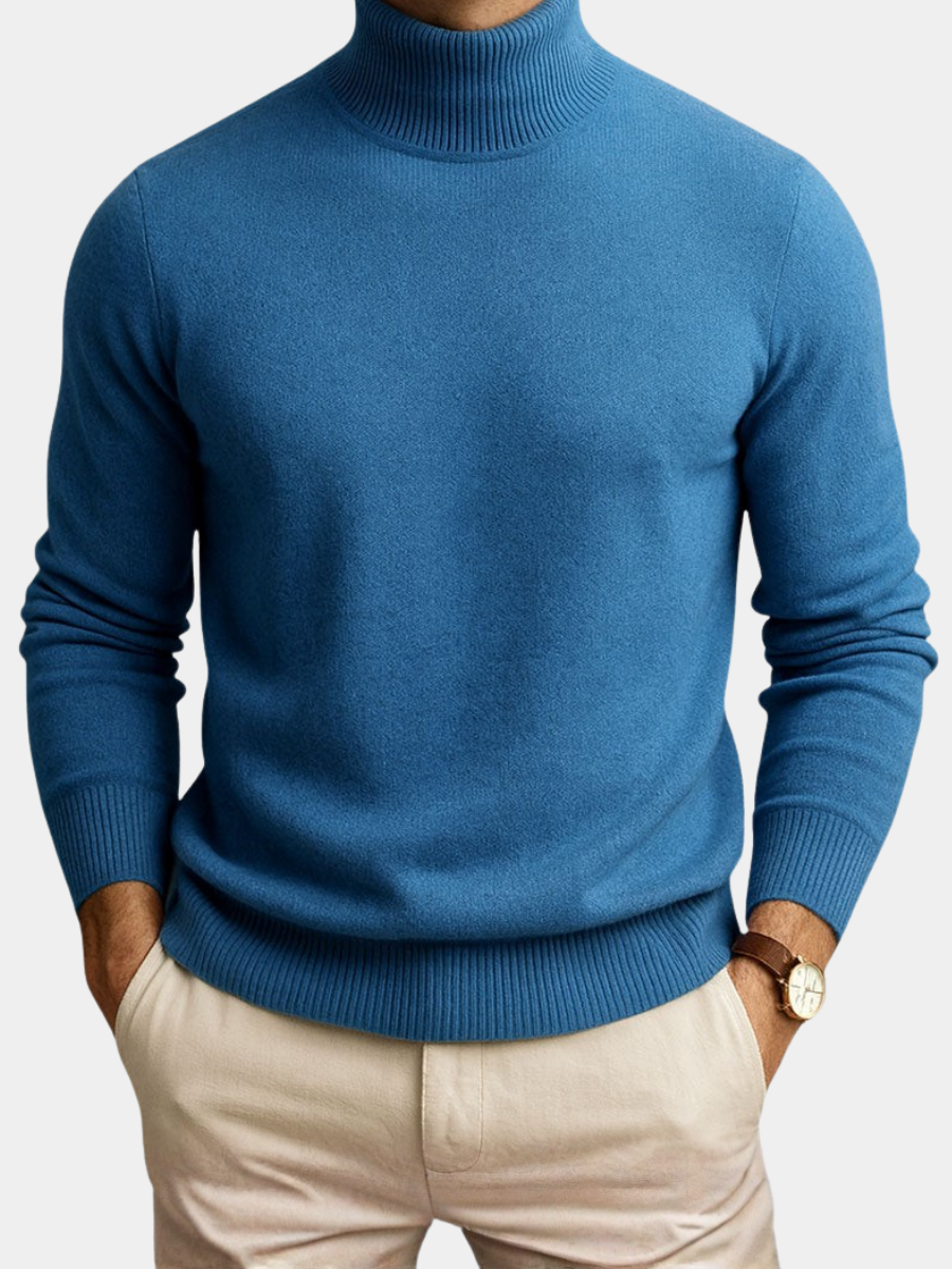 VELOURA | SUÉTER CON CUELLO ALTO PARA HOMBRE