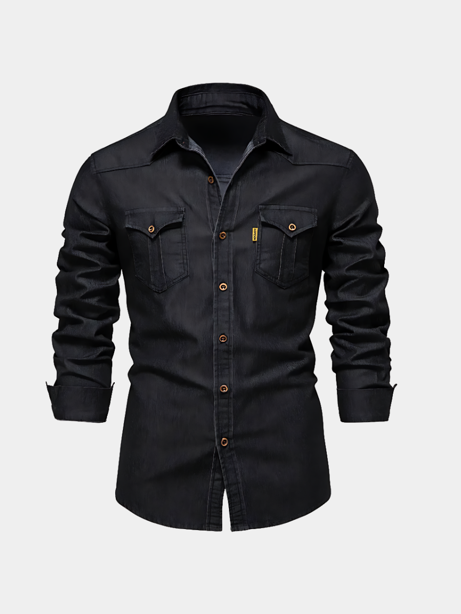 VELOURA | CAMISA DE DENIM PARA HOMBRE