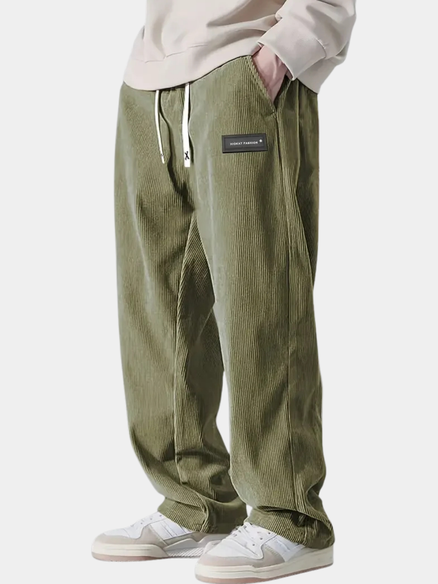 VELOURA | PANTALÓN DE RAYAS DE VELUR