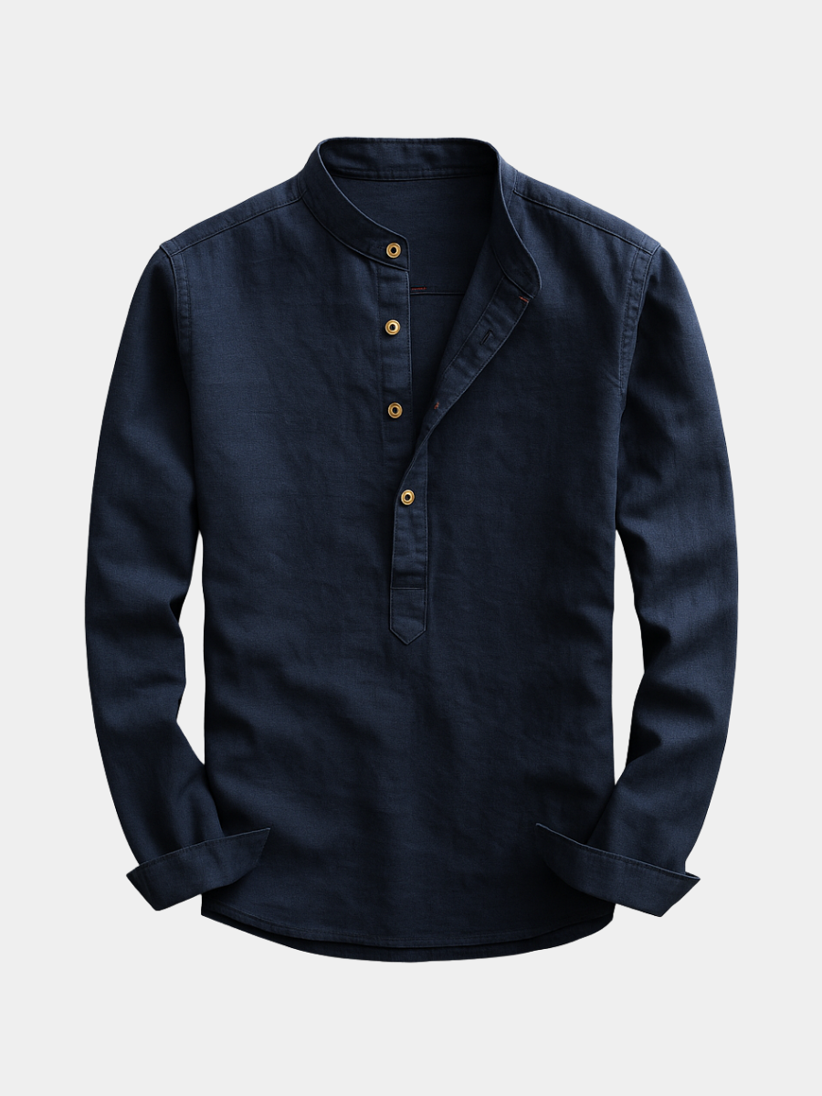 VELOURA | CAMISA ELEGANTE DE MANGAS LARGAS PARA HOMBRE