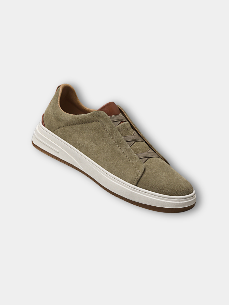 VELOURA | ZAPATOS SIN CORDONES DE ANTE PARA HOMBRE