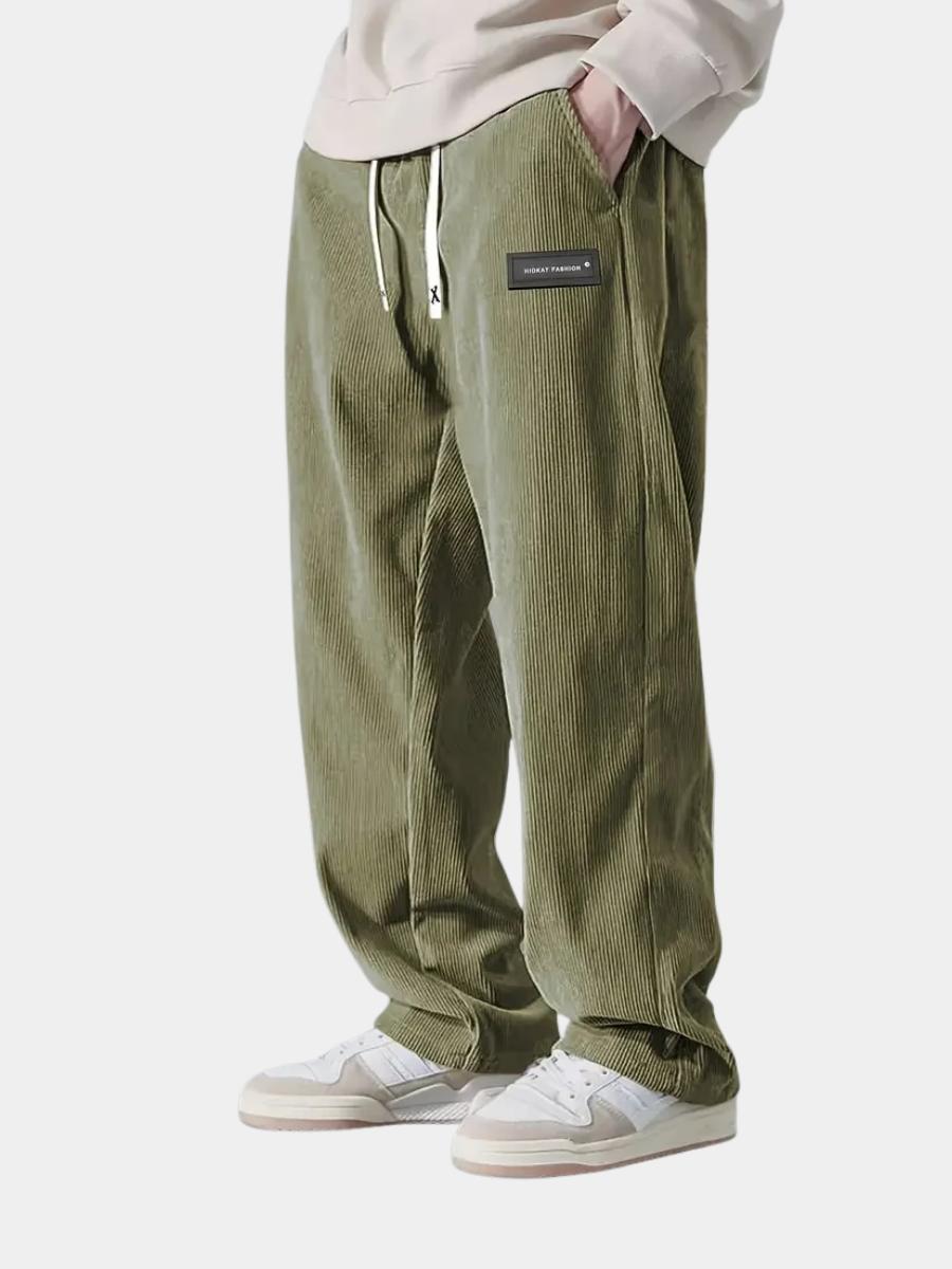 VELOURA | PANTALÓN ELEGANTE DE TERCIOPELO CORDUROY