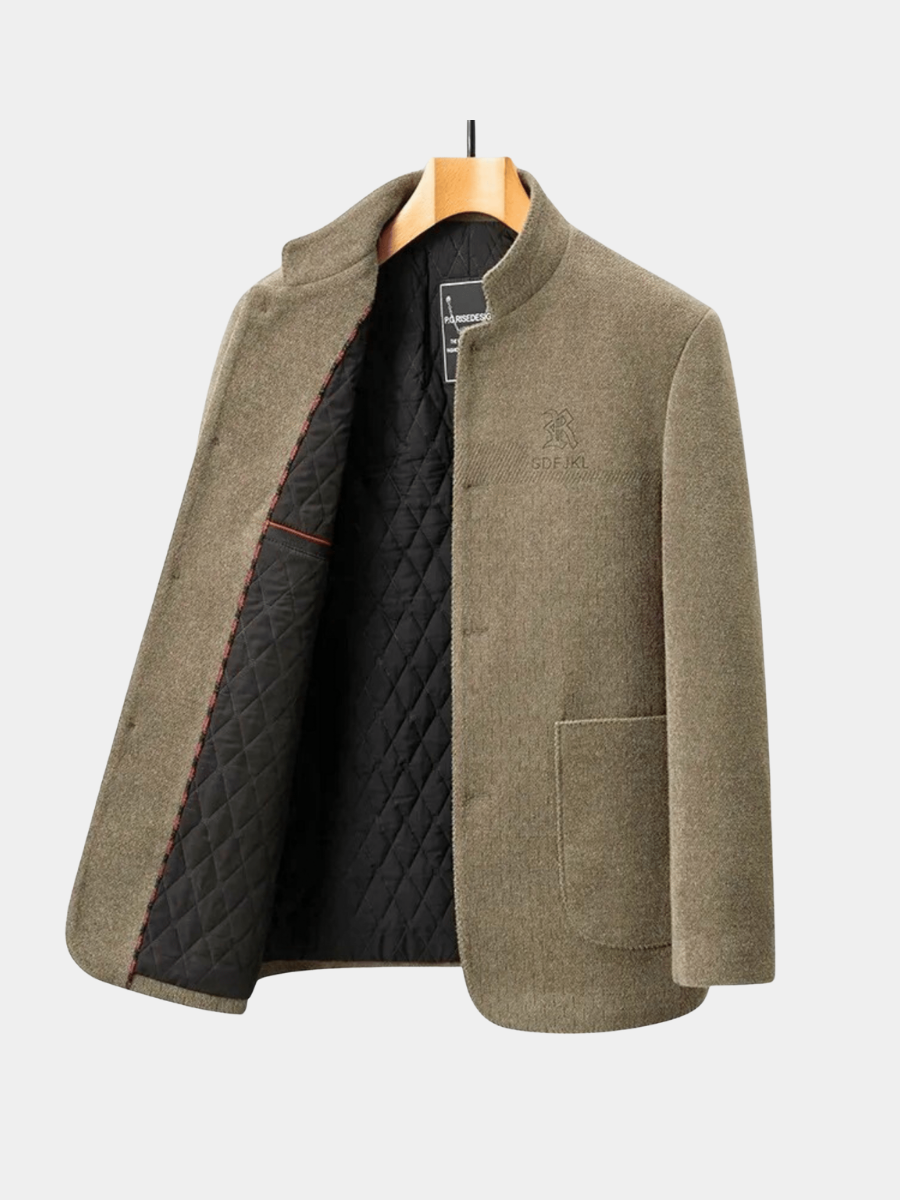 VELOURA | CHAQUETA DE LANA ELEGANTE