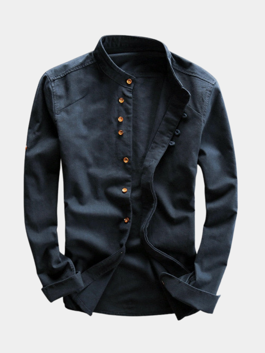 VELOURA | CAMISA HOMBRE INSPIRADA EN JAPÓN