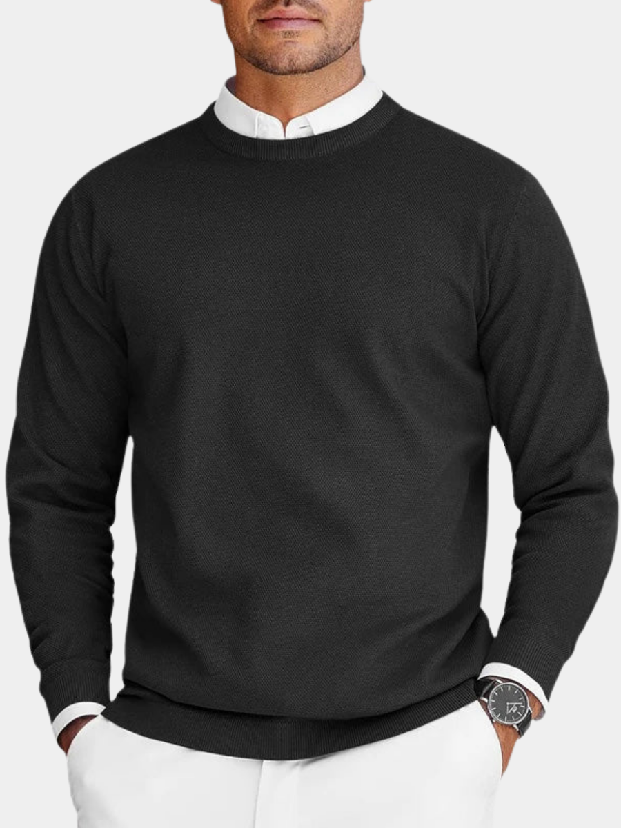 VELOURA | SUÉTER DE CUELLO REDONDO PARA HOMBRES