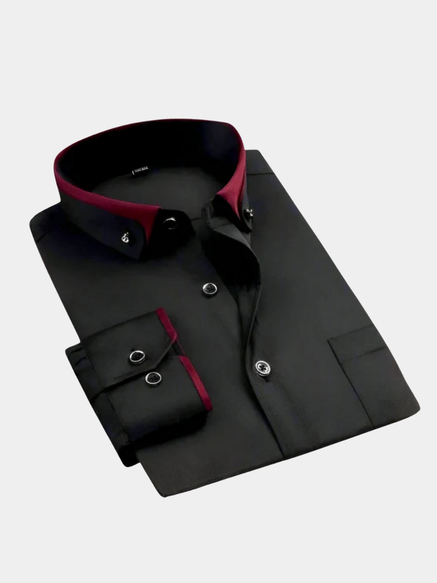 VELOURA | CAMISA CLÁSICA DE MANGAS LARGAS PARA HOMBRE