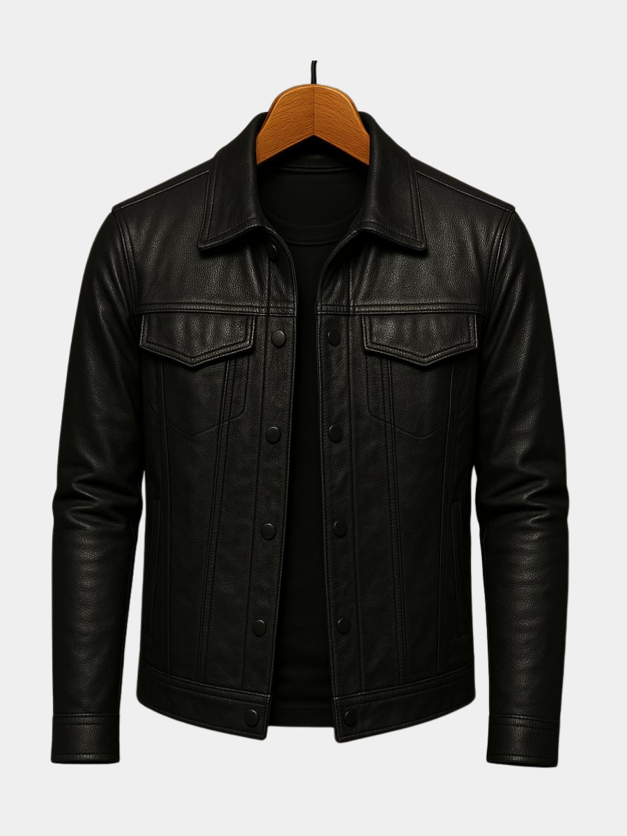 VELOURA | CHAQUETA DE CUERO MODERNA RIDER