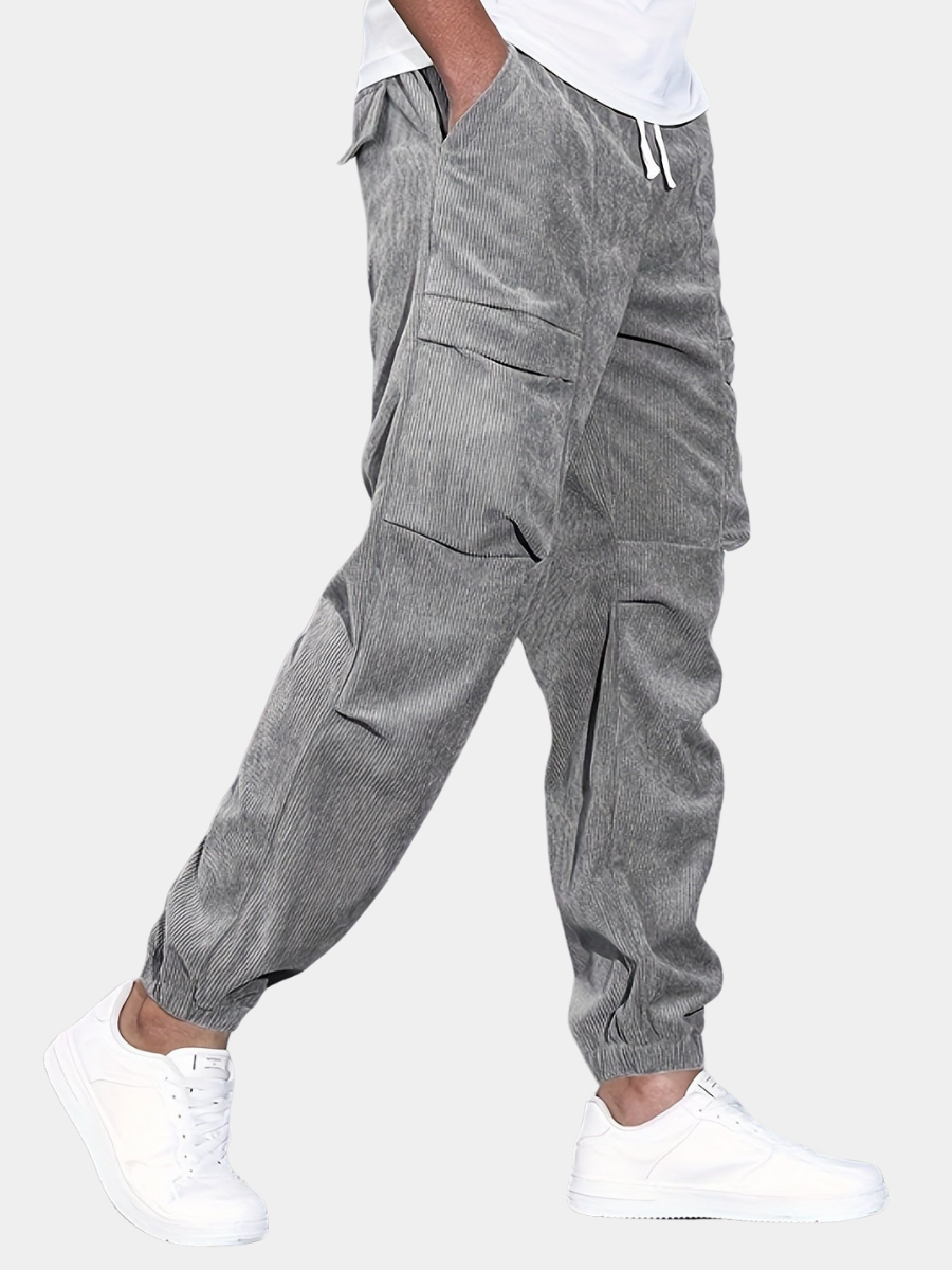 VELOURA | PANTALÓN CARGO EN CORDUROY
