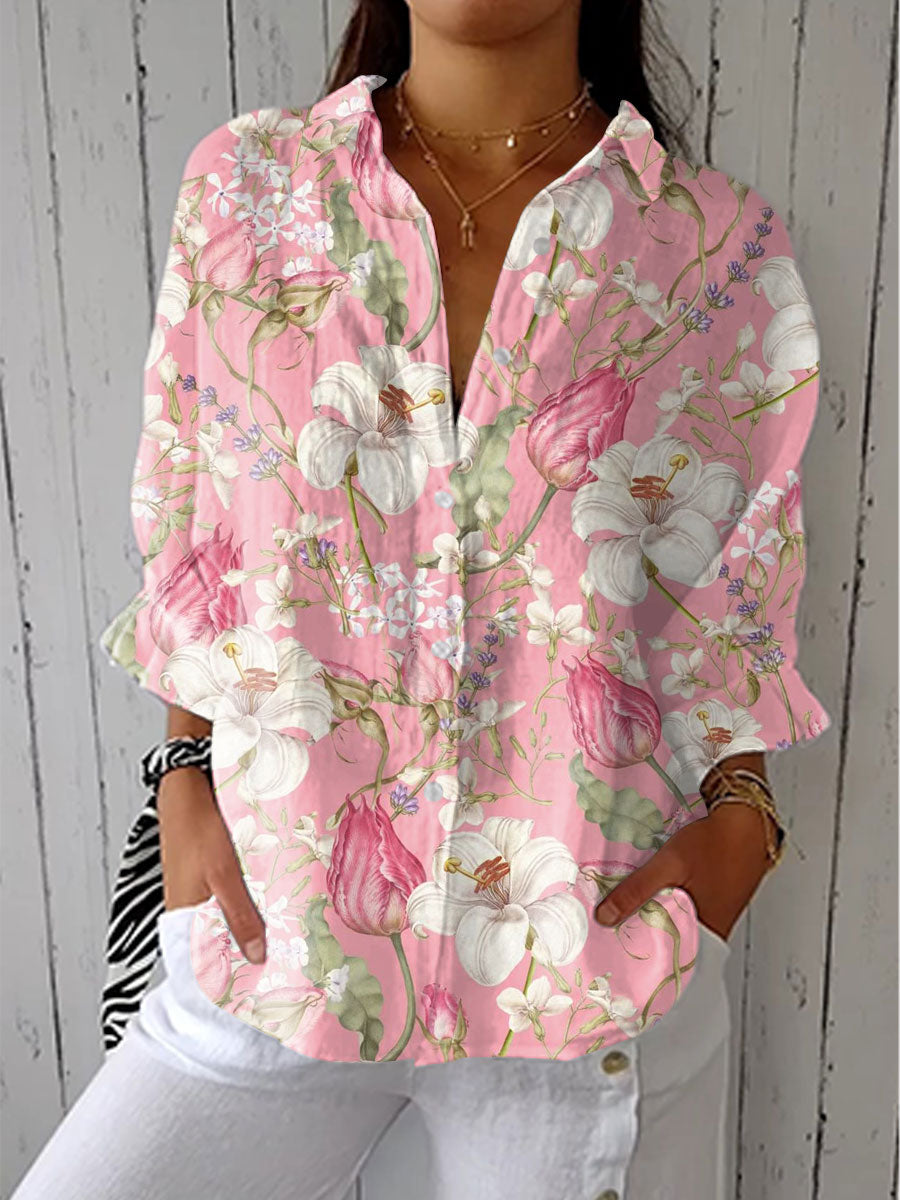 VELOURA | Blusa Artística Impresa Véronique