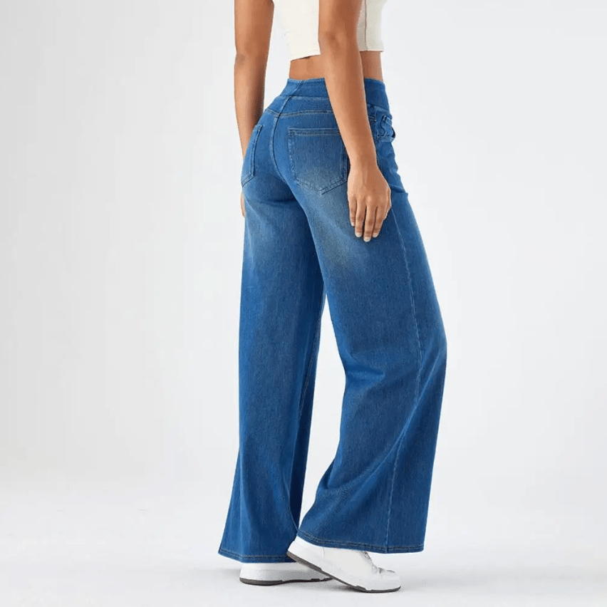 VELOURA | PANTALÓN CÓMODO CON CINTURA ELÁSTICA